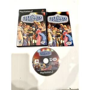 MTV Celebrity Deathmatch PlayStation 2 Video Game W/ Complete Manual PS2 CIB